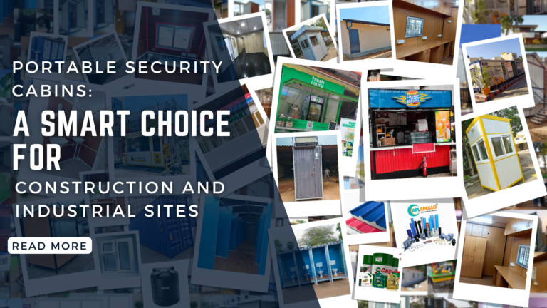 Portable Security Cabins: A Smart Choice for Construction and Industrial Sites 