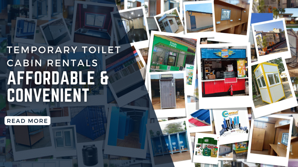 Temporary Toilet Cabin Rentals: Affordable & Convenient
