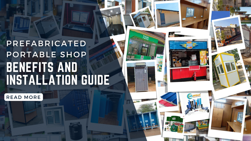 Prefabricated Portable Shop: Benefits and Installation Guide