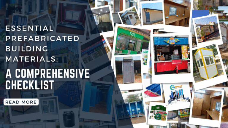 Essential Prefabricated Building Materials: A Comprehensive Checklist