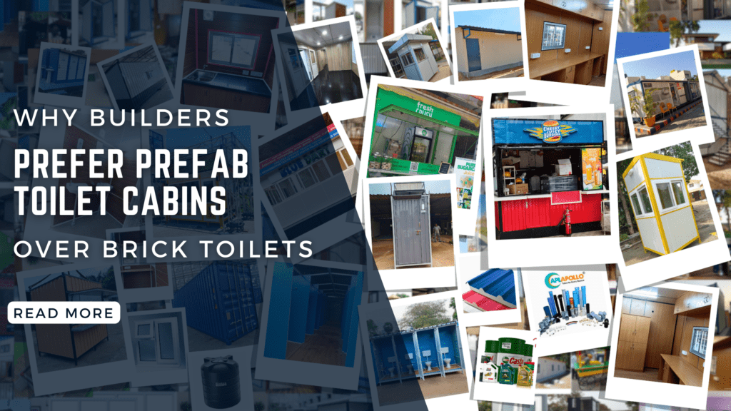 Why Builders Prefer Prefab Toilet Cabins Over Brick Toilets