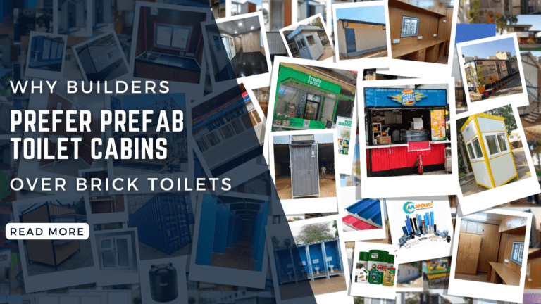 Why Builders Prefer Prefab Toilet Cabins Over Brick Toilets