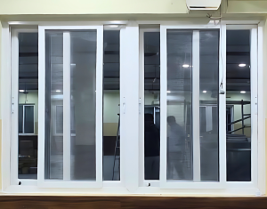 UPVC Sliding Windows with Mosquito Mesh